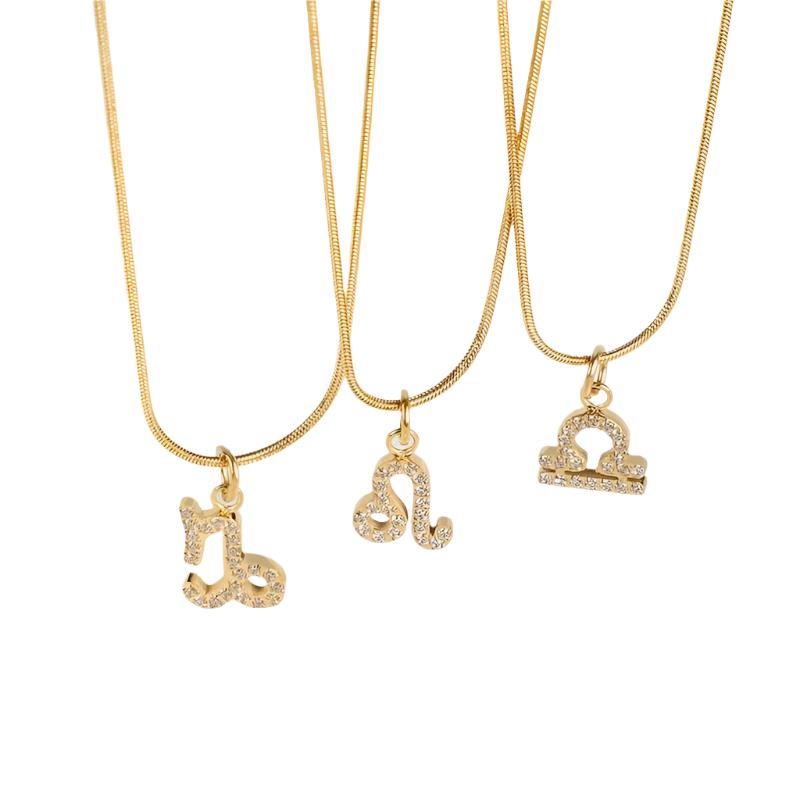 Zodiac Necklace Diamond