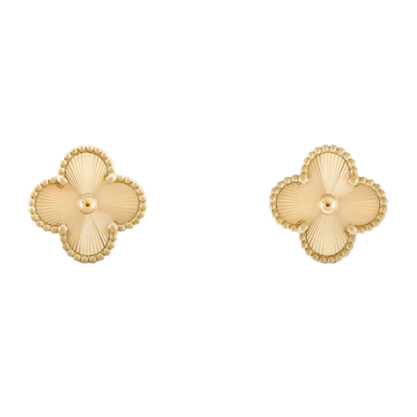 Clover - Earrings Gold