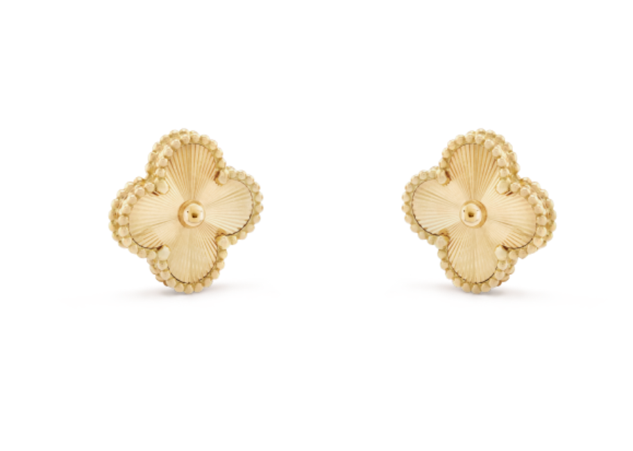 Clover - Earrings Gold