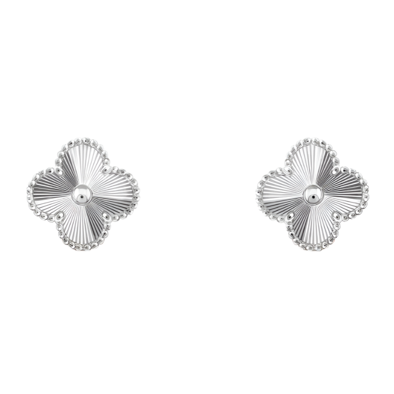 Clover - Earrings Silver